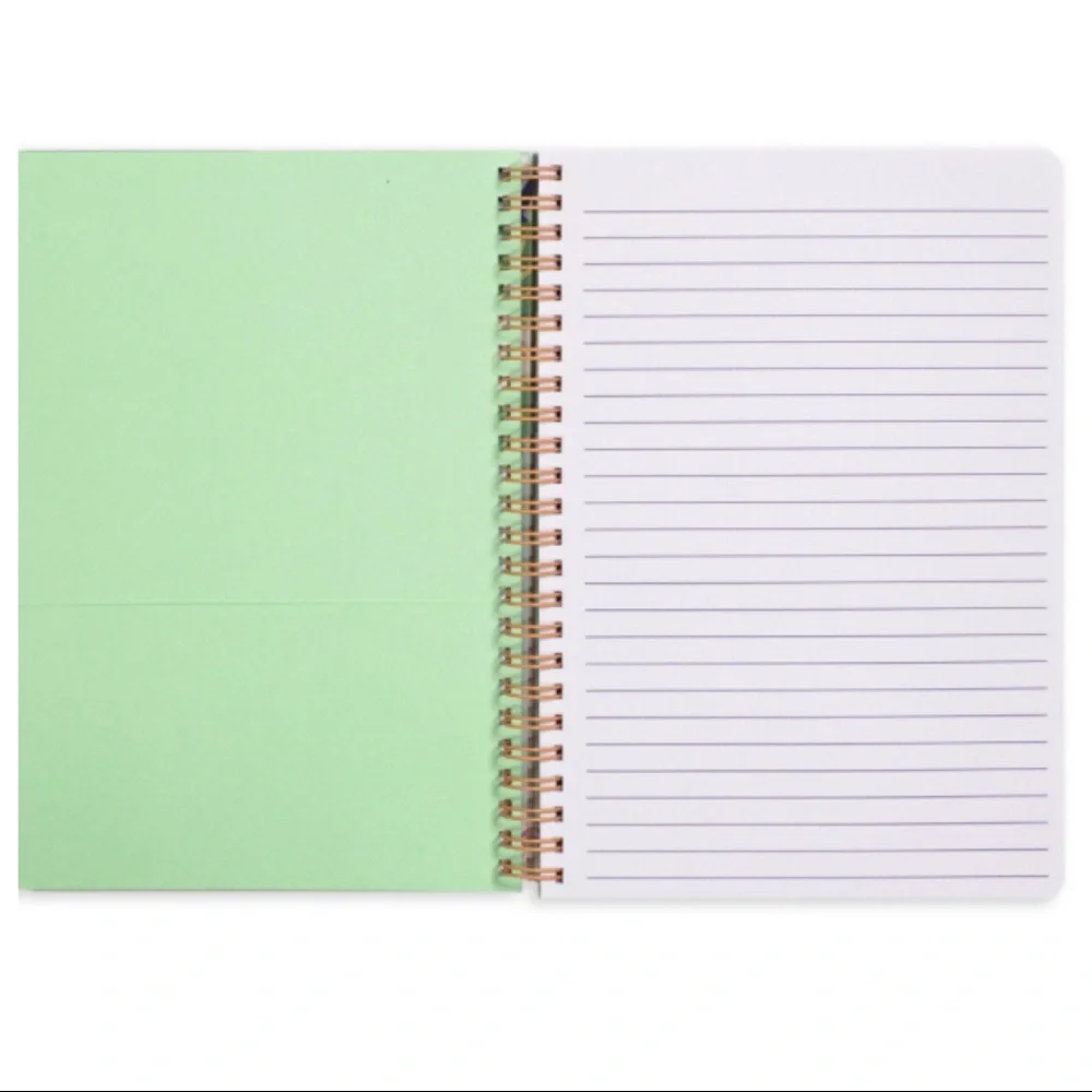 Steel Mill & Company Mini Notebook in Mint Floral